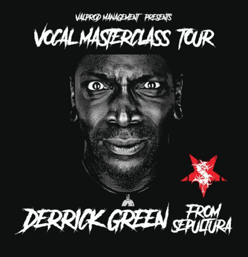 SEPULTURA's DERRICK GREEN Announces European 'Vocal Masterclass Tour'
